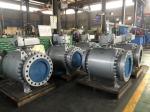 150LB Pneumatic DBB Metal Seated Ball Valve Anti Static