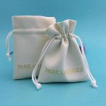 Waterproof 10x12cm Faux Pu Leather Drawstring Pouch