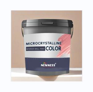 Quality Customized Colors Micro Crystalline Emulsion Wall Paint for Interior Texture Coating wholesale