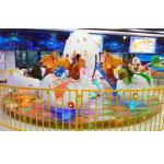 The circus animals in 8 colors big helicopter lifting and revolving amusement