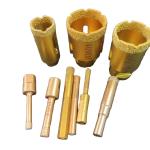 30mm Diamond Core Drill Bit for Granite Stone Dry Drilling Blue Dekton Porcelain