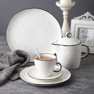 Quality Wearable 20.8cm 8 Inch Polish Pottery Ceramic Stoneware Plates wholesale