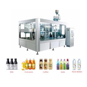 Quality 220v Automatic 36000 BPH Rotary Milk Bottle Filling Line wholesale
