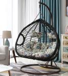 Garden Furniture Latest design metal hanging chair outdoor Balconly swing egg