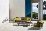Leisure Aluminium PE Rattan Outdoor Garden Backyard Sofa sets wicker Patio sofa