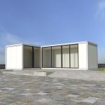 Steel Sandwich Panel Ready Made Prefab Living Container Houses