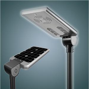 Quality 50w Bridgelux chips waterproof ip65 outdoor integrated solar led street light wholesale
