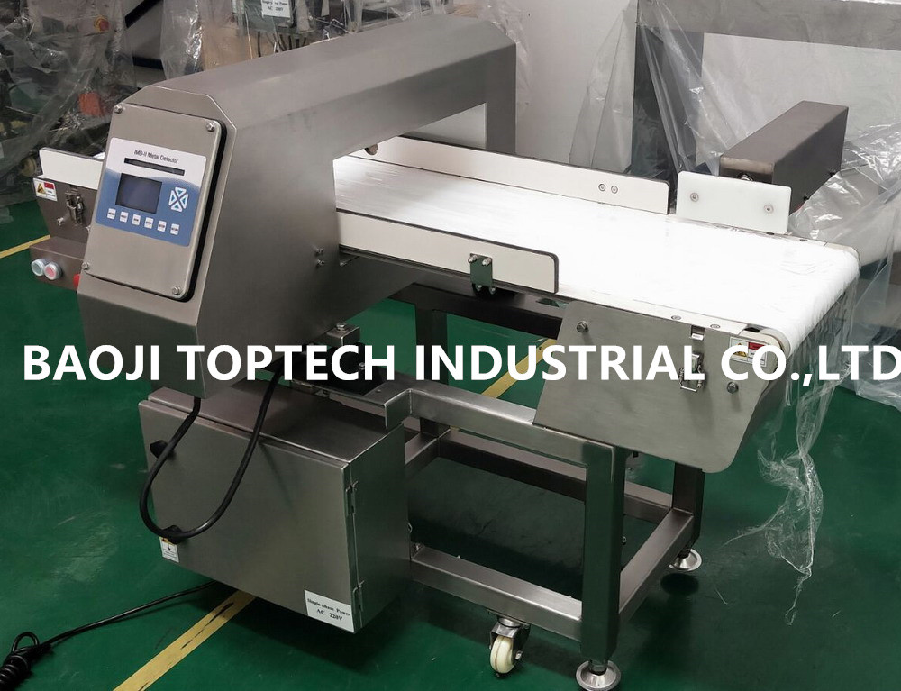 High sensitivity metal detectors Europe quality for food product inspection