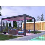 Rust Resistant Aluminum Outdoor Pergola Minimal Maintenance for a Worry-Free
