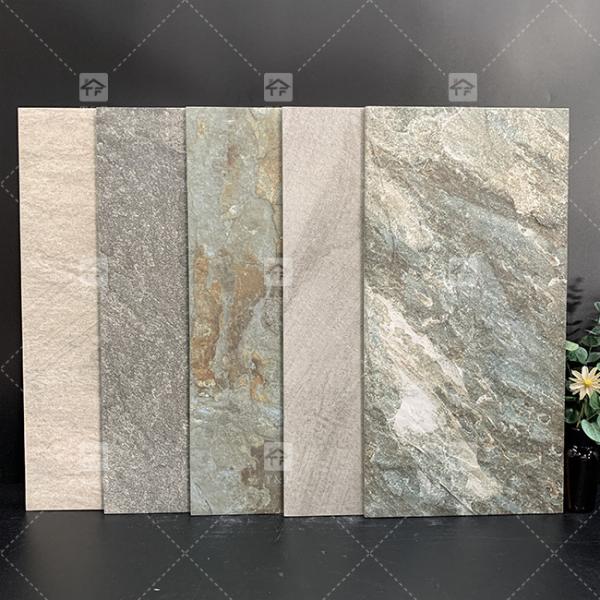 300x600mm Matte 3D Ceramic Tiles Exterior Wall Decoration Porcelain Tiles For