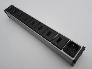 Quality 8-USB Ports Power Strip for Mobile telephone and Tablet, Multiple Usb Charger with outlet 5V 2.1A wholesale