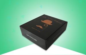 Quality Hard Design Gift Packing Boxes Spot UV Corrugated Paper Board For Packing Wine wholesale