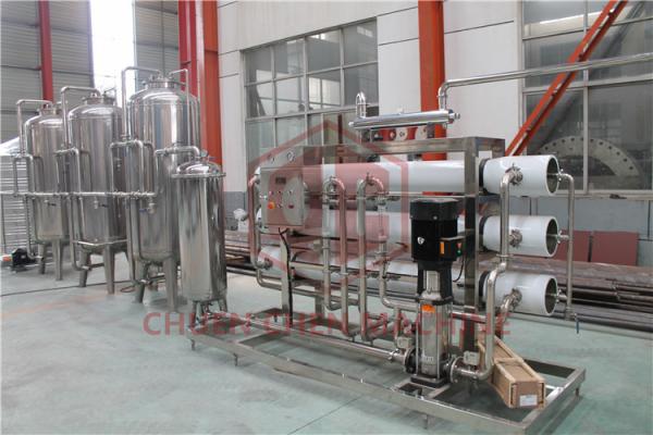EDI Water Treatment Purification Machine In Bottle Water Filling Line