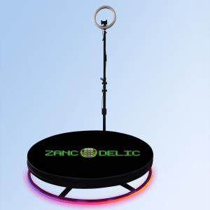 Quality Selfie Spin Camera 360 Photo Booth Automatic LED light For Parties wholesale