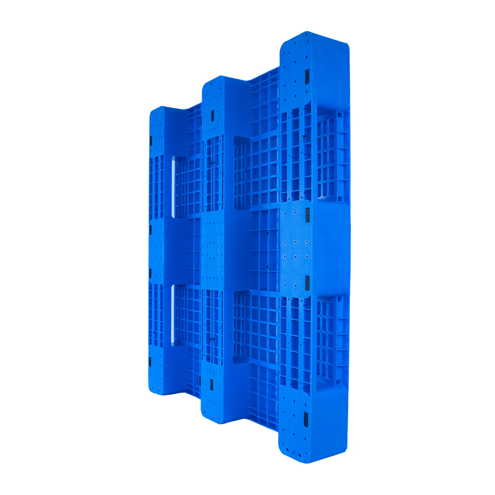 Customized Logo PP Plastic Pallet Single Solid Flat Closed Deck for Dynamic Load 1.5tone