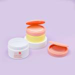 Big Size Plastic Jar Container With Flip Cover Sample Available Wholesale Price