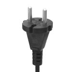 European Standard 2 prong pin computer AC power cord cables 2 pin Eu power cable