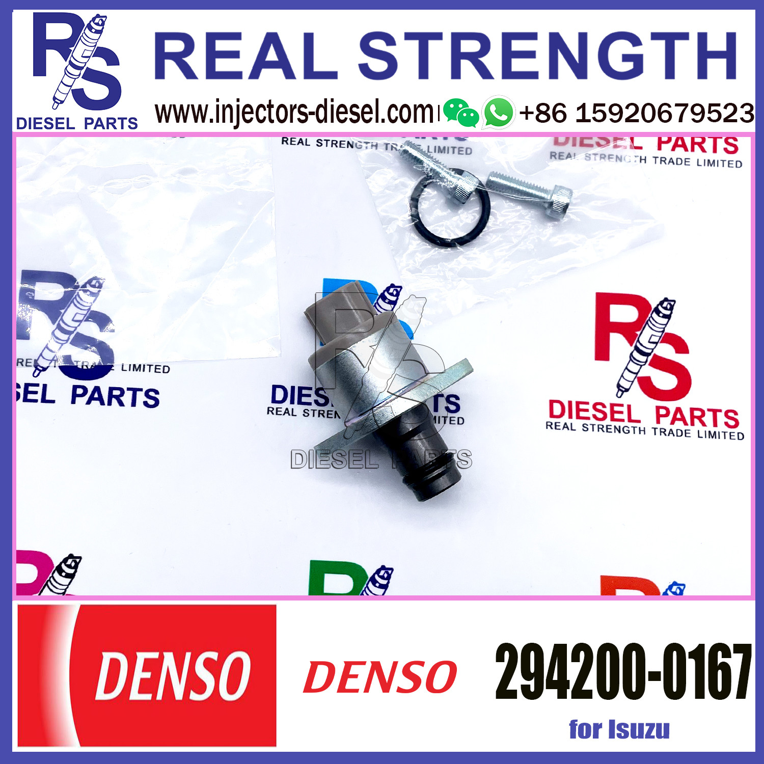 DENSO Suction Control Valve 294200-0167 Applicable to Isuzu