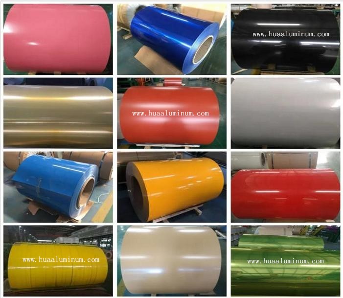 Brushed Surface 0.3mm Thickness Coated Aluminium Coil FDA Certification