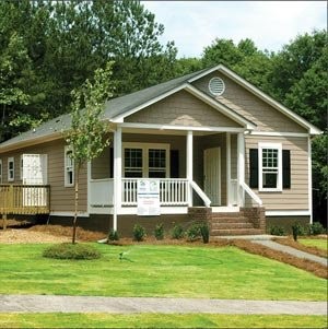 One Bedroom Steel Beach Bungalow , Small Prefab House Kits , LIght Steel Foundation