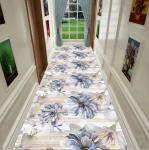 Super Geometric Style Large Commercial Floor Mat For Flower Entrance Corridor