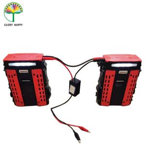 Quality 12v High Output Two Units Battery Generator Series Connection For Lighting wholesale