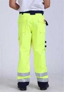 Quality Reflective Arc Protection Clothing 290gsm Hi Vis Work Pants wholesale