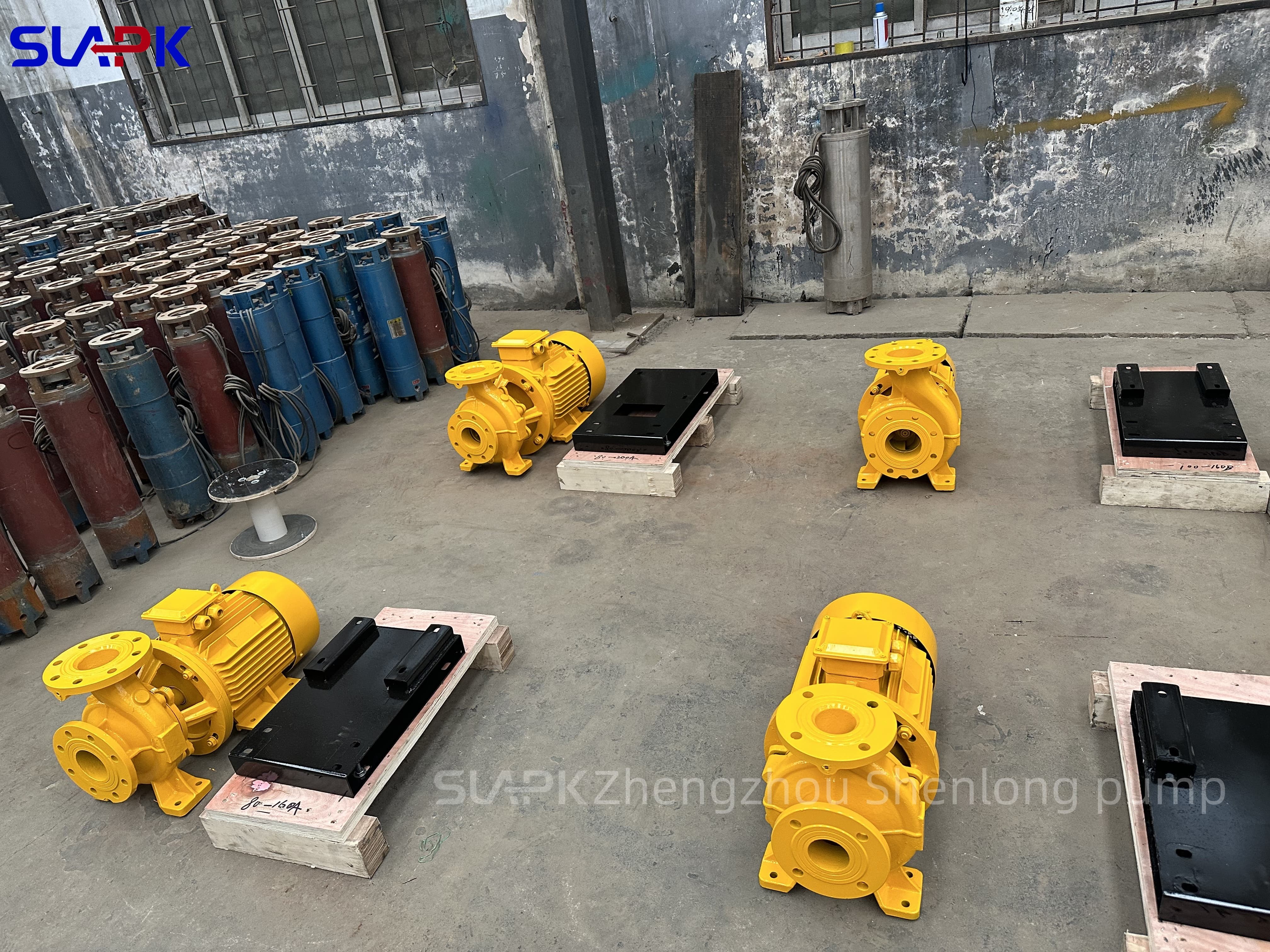 ISW Pipeline Centrifugal Pump 5.5kw 7.5kw 11kw 15kw Long-distance Water Transportation