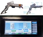 400Hz Handheld Welding Head , Fiber Laser Head With Wire Steel Aluminum