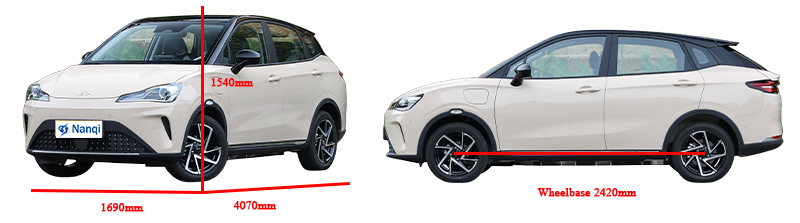 Hozon NETA 5 Seats Small SUV New Energy Vehicle Nezha AYA