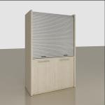 New PVC Materical Roller Shutter for Kitchen Cabinets, Rolling Door