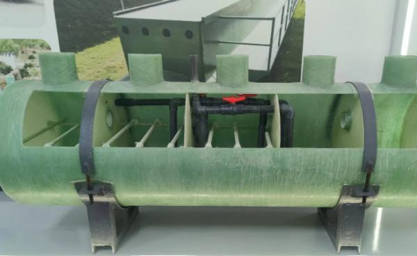 Chemical Frp Grp Fiberglass Hydrochloric Acid Storage Container Tank Customized