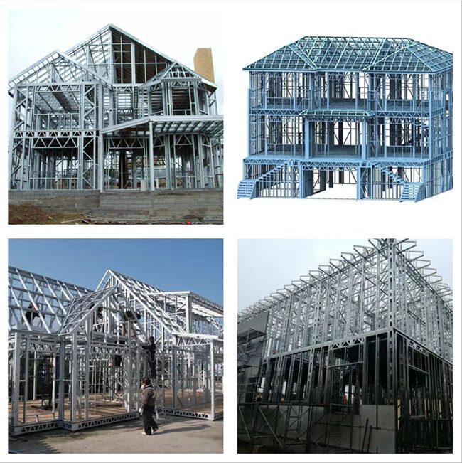 High Speed Prefab House Villa Construction Light Gauge Steel Framing Machine With Vertex BD