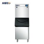 Commercial 450 Lb Ice Machine 200kg Electric Ice Cube Maker 1100kg Storage Bin