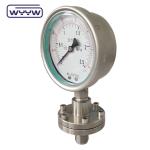 1/2 NPT BSP Low Pressure Diaphragm Pressure Gauge Stainless Steel