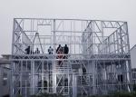 Prefab Disaster Light Steel Frame Houses , Light Weight Steel Framed Homes