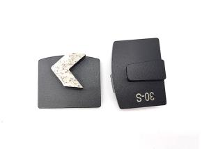 Quality Black Husqvarna Redi Lock Arrowhead Diamonds Durable Concrete Grinding Disc wholesale