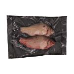 FDA Materials Texture Vacuum Sealer Rolls Black For Food Storage BPA Free