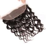 Natural Wave Virgin Peruvian 100% Human Hair Unprocessed Bundles Frontal