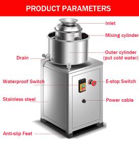 Quality Kitchen Electric 3kg/Time Meat Mincer Machine 220V 380V wholesale