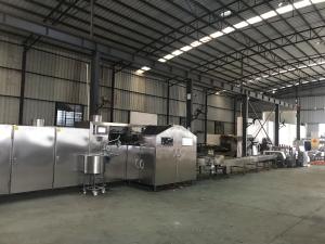 Quality 8kg/h White Stainless Steel Ice Cream Cone Baking Machine With Flour Material wholesale
