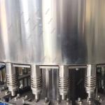 Automatic Inspect System Mineral Water Glass Filling Machine 14 Head Washing