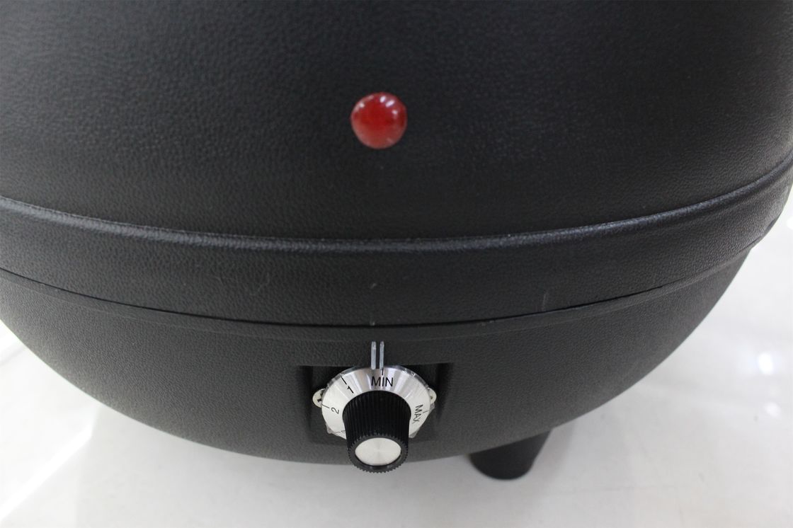 Black Color Electric Soup Warmer / Stainless Steel Cover Single Phase 220V Volt