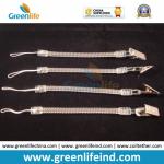 Top Quality Customized Clear Cell Phone Anti-Drop Lanyard W/Bulldog Clip