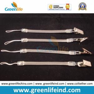 Quality Top Quality Customized Clear Cell Phone Anti-Drop Lanyard W/Bulldog Clip wholesale