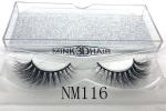 Makeup 3D Mink Eyelashes Natural False Eyelashes Fluffy Fake Eyelashes NM116
