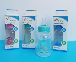 Quality FDA BPA Free 4oz 125ml PP Plastic Baby Feeding Bottle wholesale