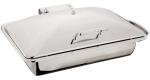 Stainless Steel Chafing Dish Mechanical Hinge Lid 9.0Ltr Food Pan Buffet
