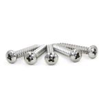 304 Stainless Steel Round Head Self Drilling Wood Screws Metric Tapping Screws