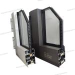 Super Toughened Aluminum Sliding Window Customized 7m Anti Loosening Profile